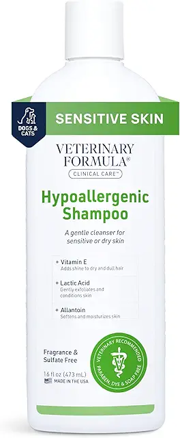 Veterinary Formula Clinical Care Hypoallergenic Shampoo for Dogs