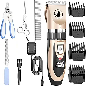 Ceenwes Dog Clippers Kit Low Noise