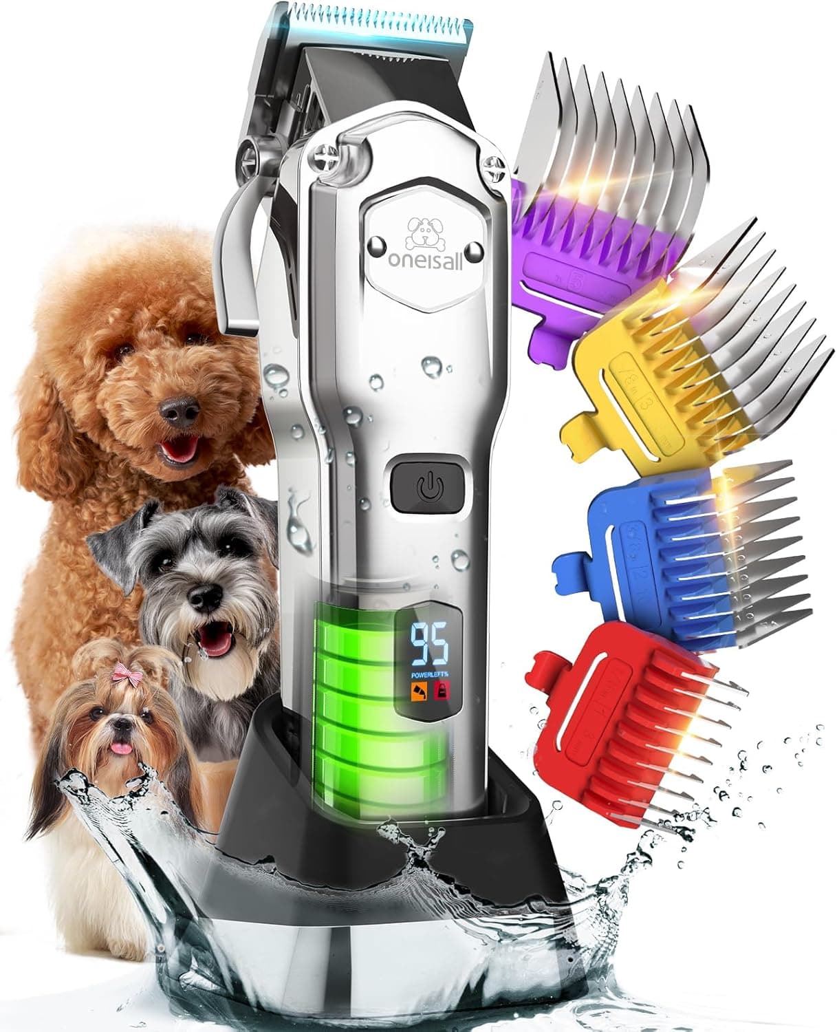 oneisall Dog Clippers for Grooming