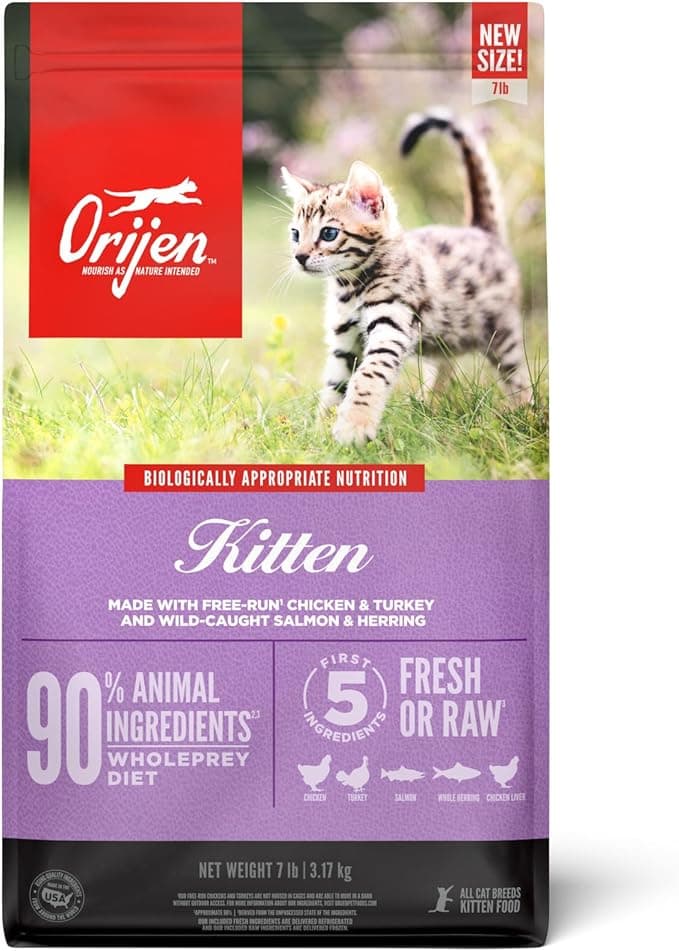 ORIJEN Cat & Kitten Grain-Free Dry Cat Food
