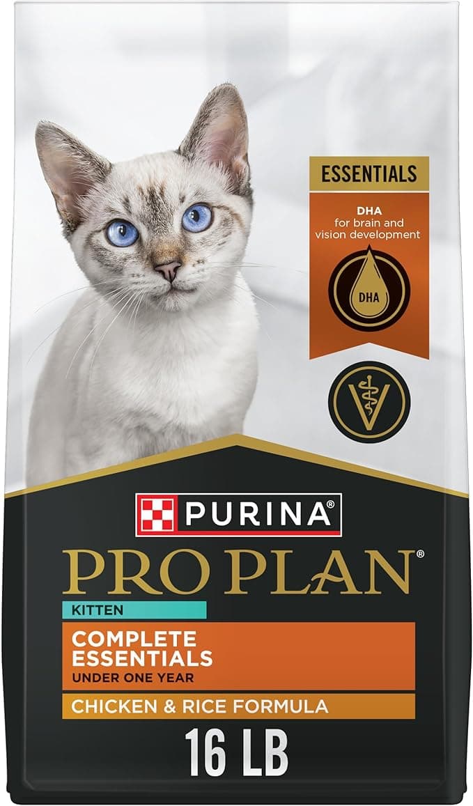 Purina Pro Plan Kitten Chicken & Rice Formula Dry Cat Food